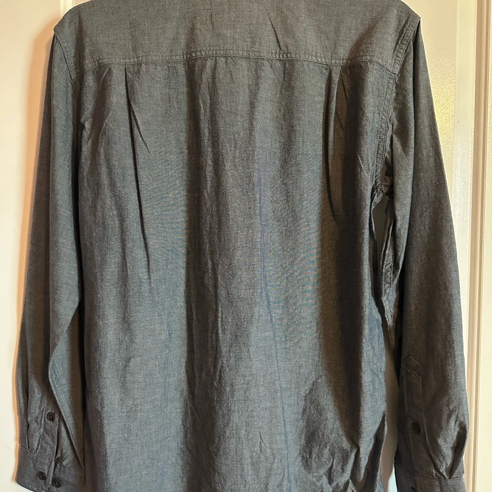 Carhartt Blue Chambray Shirt - Picture 2 of 6